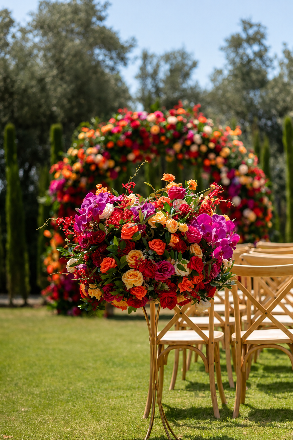 Wedding Aisle Podiums