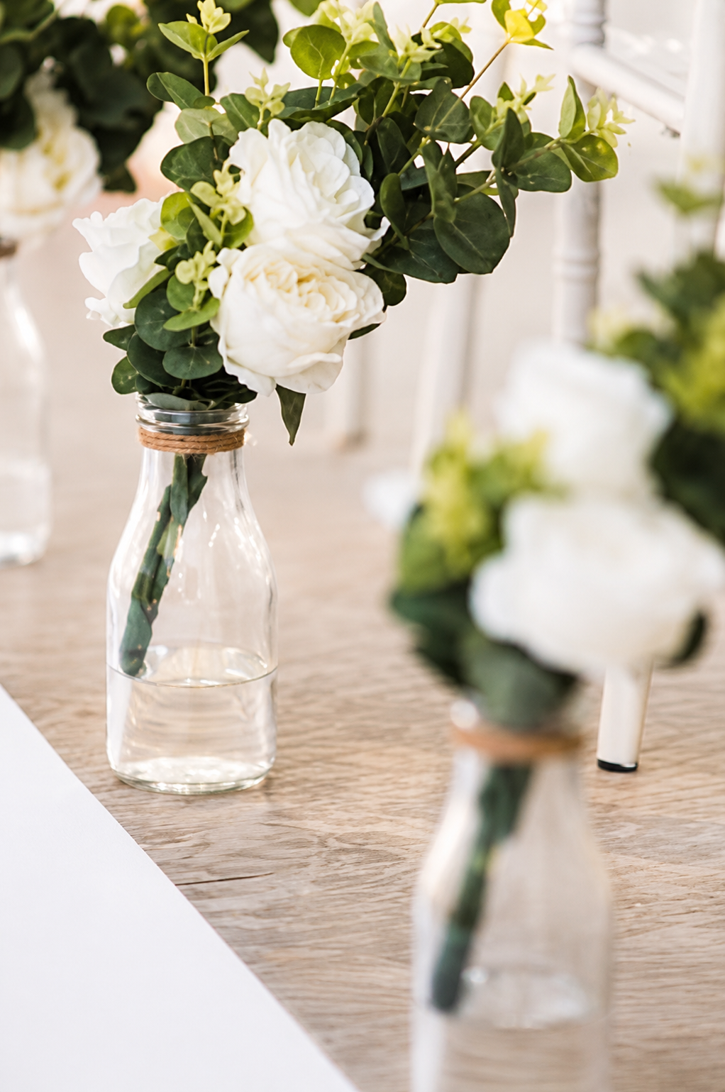 Eucalyptus & White Rose Milk Bottles