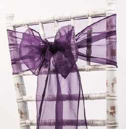 Organza Sash Bow