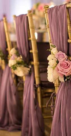 Vertical Chiffon Drapes