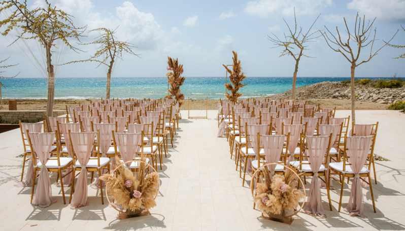 Vertical Chiffon Drapes