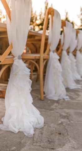 Vertical Ruffle Drapes