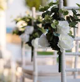 Aisle End Decor