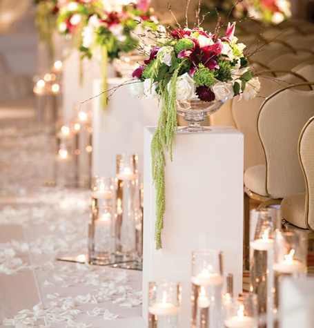 Aisle End Decor