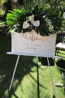 Welcome Sign Personalised