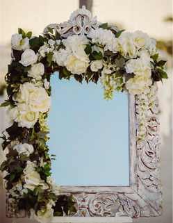 Solid Oak White Wash Frame