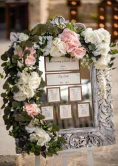 Solid Oak White Wash Frame