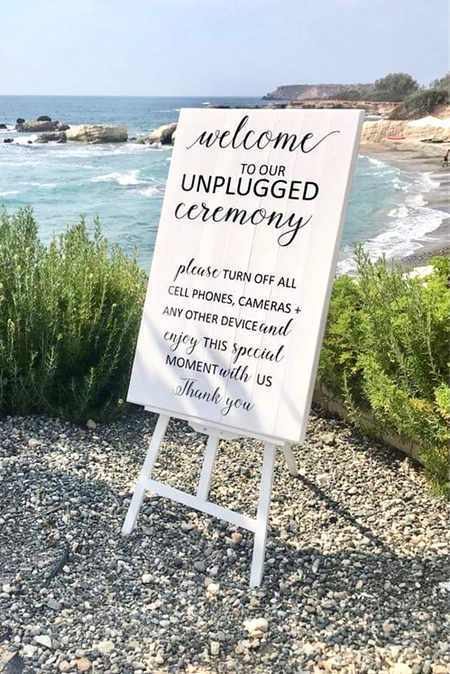 Unplugged Sign — WE30UNPLUGGED