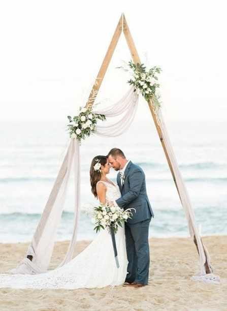 Simple Draped a Frame
