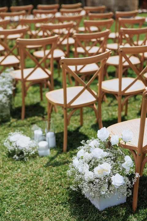 Luxury White Rose & Gyp Flower Boxes
