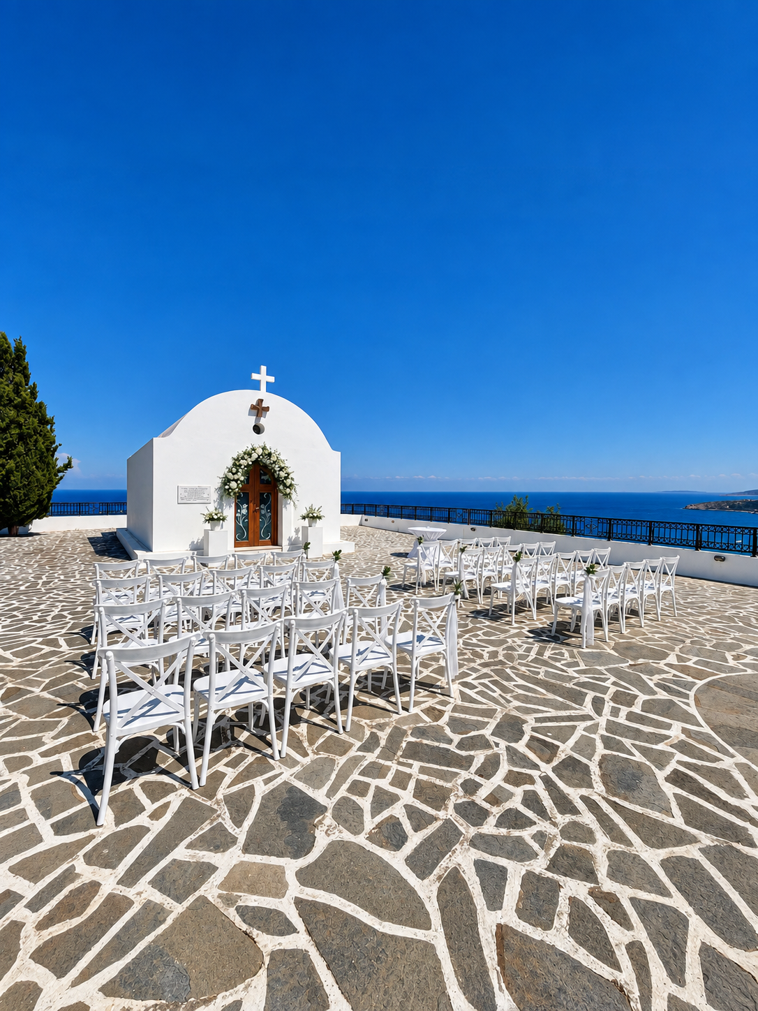St Sophia Chapel Ceremony & Tsampikos Taverna Free Venue Hire - Rhodes — photo 1